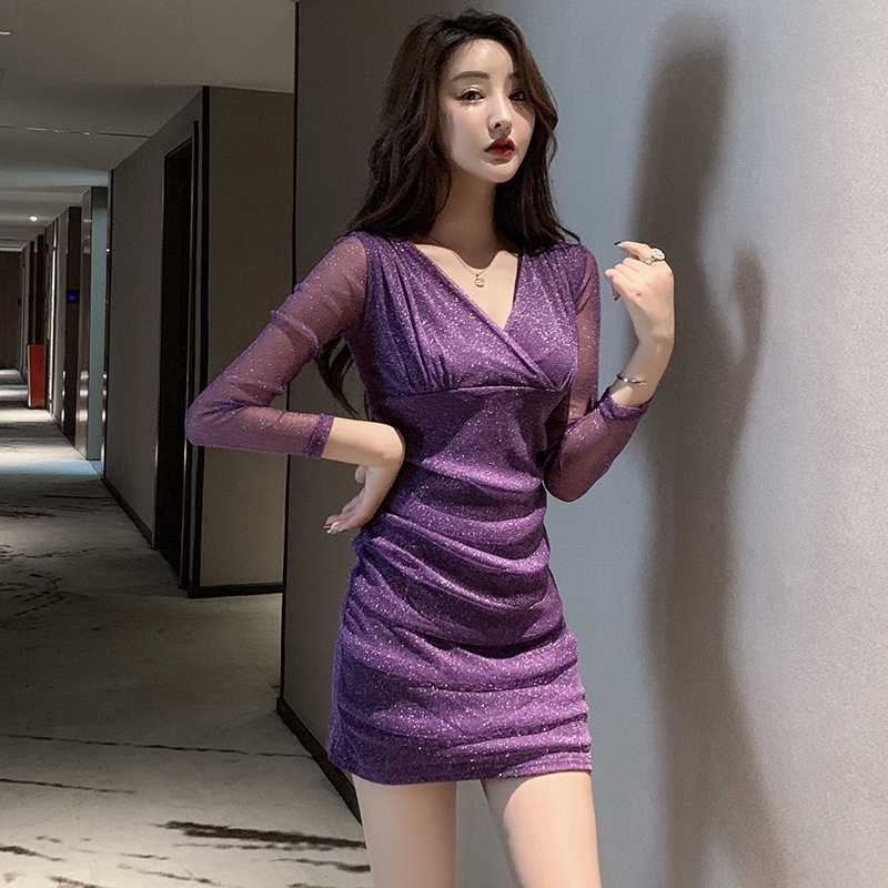 purple party dresses for women