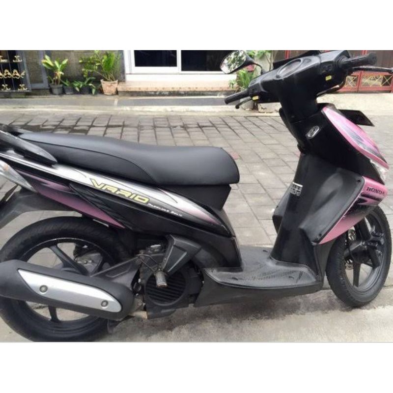 Black Pink Colors Striping Sticker Full Set For Honda Vario 110 2007 Body Motorcycle Shopee Philippines