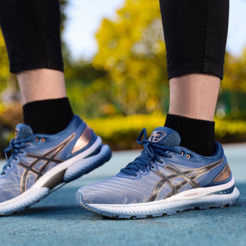 asics flytefoam blue