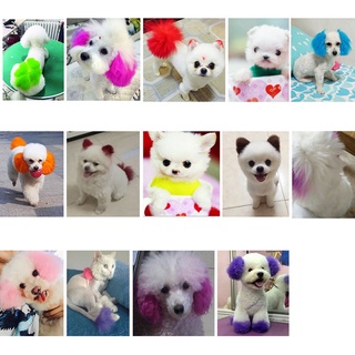 【Local spot】80g Pet Dog Cat Animals Hair Coloring Dyestuffs Dyeing Pigment Agent Supplies #8