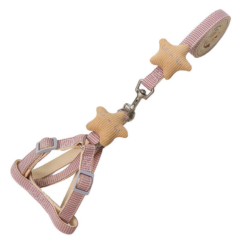 Pet Dog Harness Cat Chest Strap Pet Supplies Dog Walking Out Small, Medium And Large Dogs French Bullfighting Outdoor Hand Holding Rope Clothes Harness For Dog Cats #7