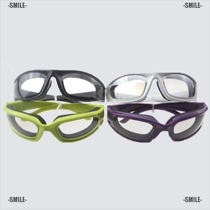 Smile New Onion Goggles Eye Glasses Onions Chopping Tears Free