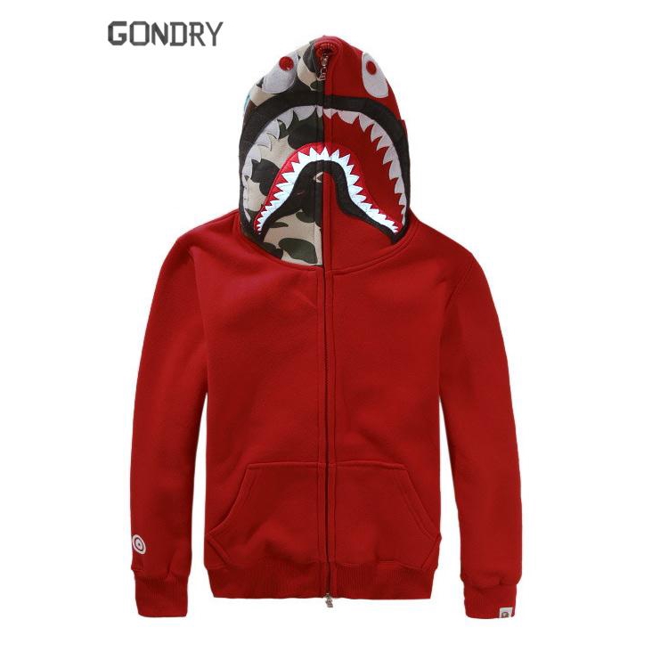 red bape sweatshirt