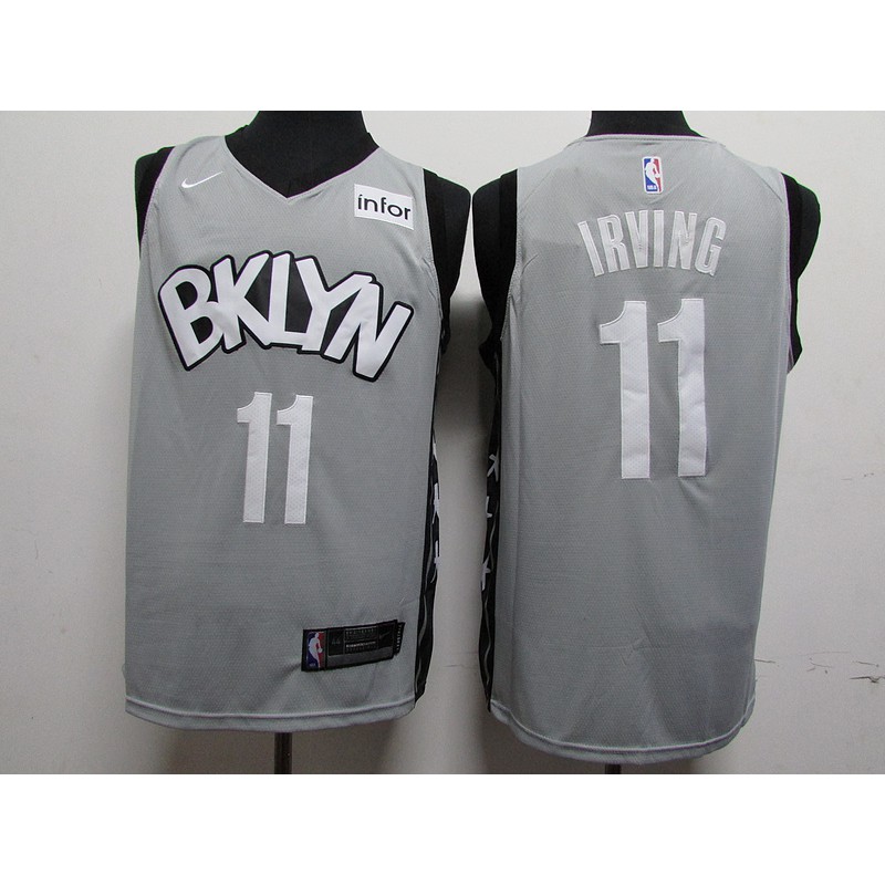 kyrie irving jersey grey