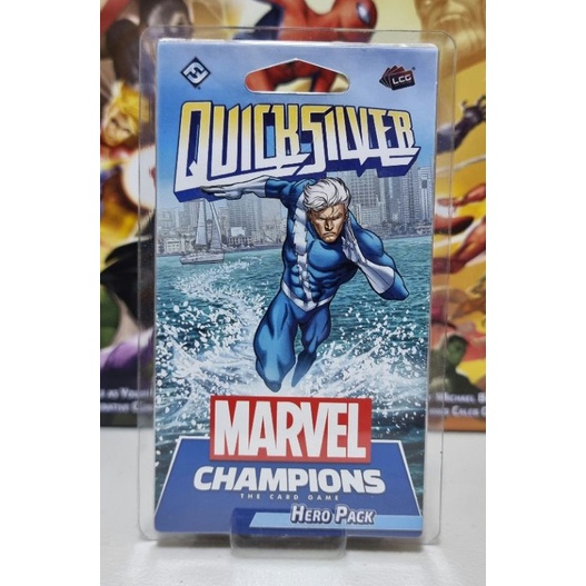 Marvel Champions LCG Quicksilver Hero Pack Card Game | Shopee Philippines