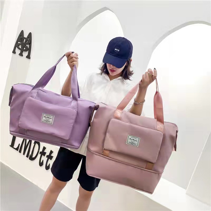 AW New Large Capacity Folding Travel Bag Waterproof Handbag Travel Bag ...