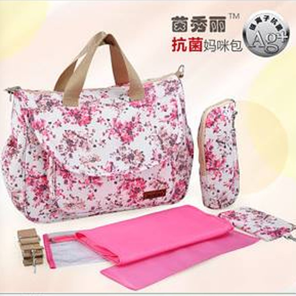 diaper bag floral