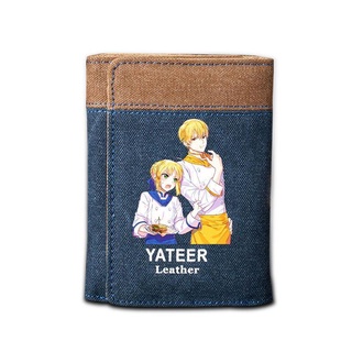 fgo anime game peripheral wallet black and white Joan of Arc fate men and women long and short models ins student change card bag tide brand #5