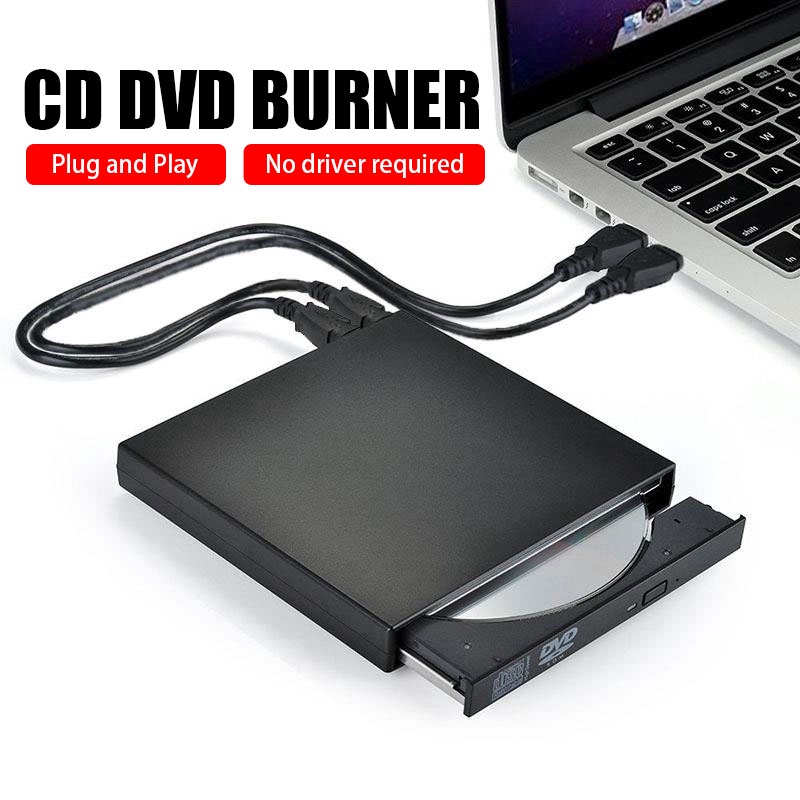 External DVD Optical Drive USB 2.0 CD/DVDROM CD Player Reader Recorder