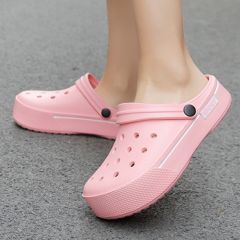 crocs with thick sole