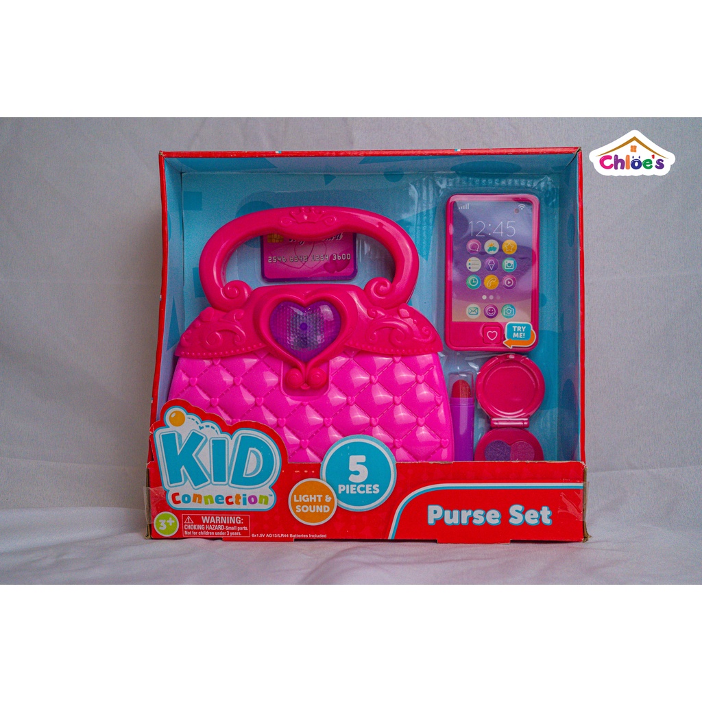 Kid Connection Light and Sound First Purse Play Set Pink Shopee