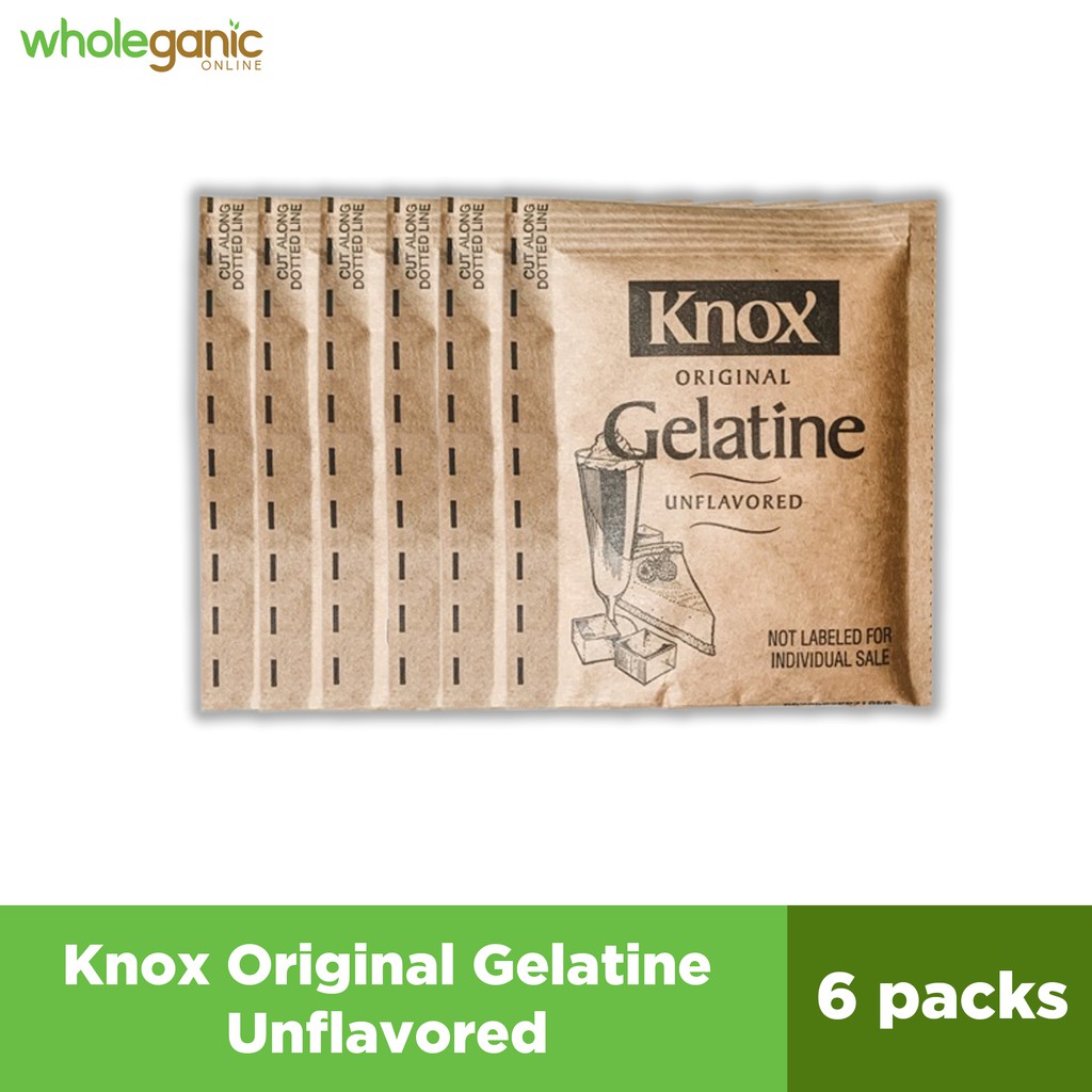 Knox Unflavored Gelatin (16 Sachet) Shopee Philippines