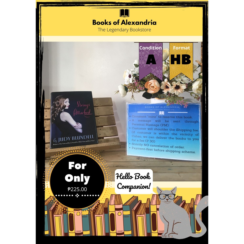 Strings Attached by Judy Blundell (Hardbound) Shopee Philippines