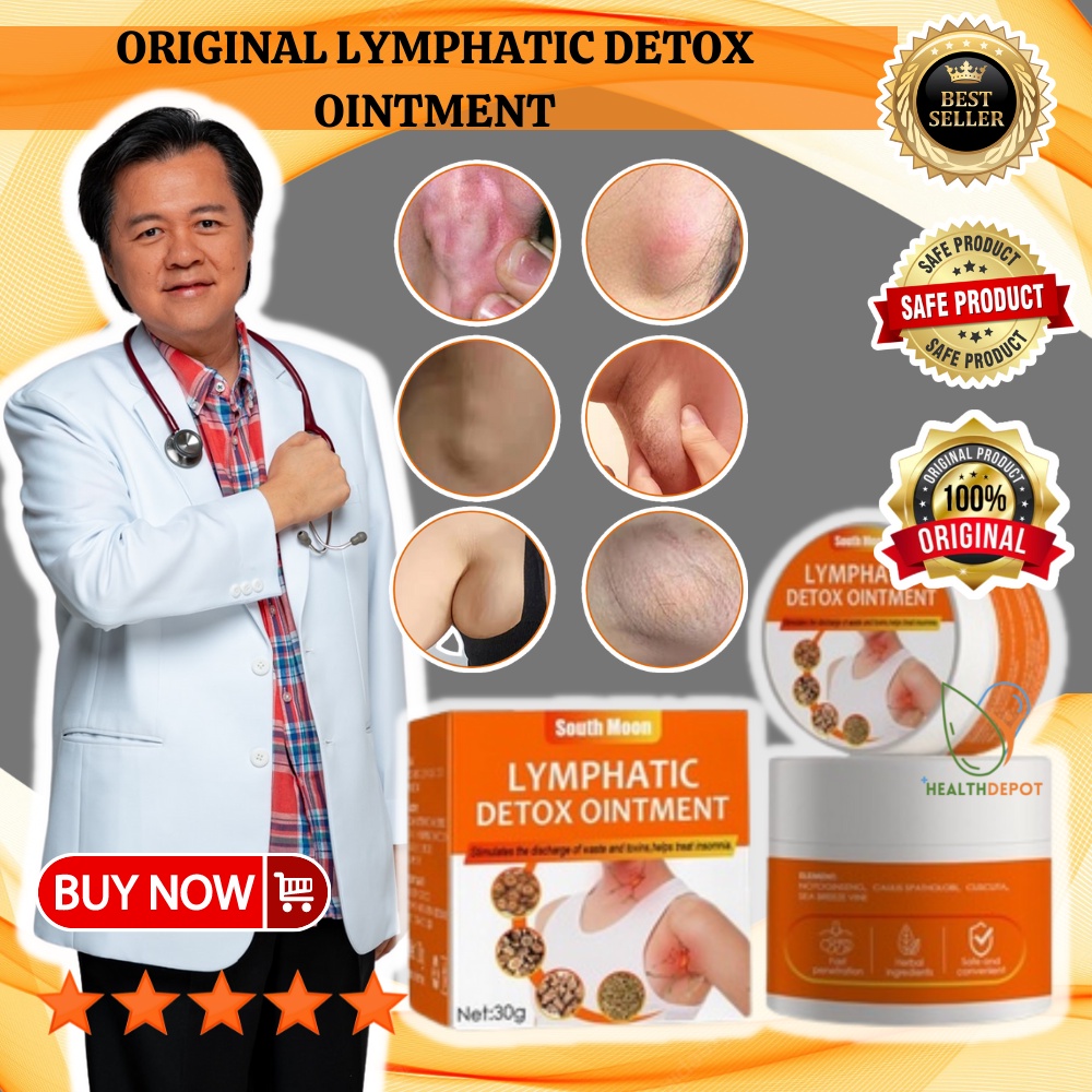 Lymphatic Health Cream Detox Cream For Lymph Nodes Lymph Care Ointment Armpit Nodes Lymphatic 6027