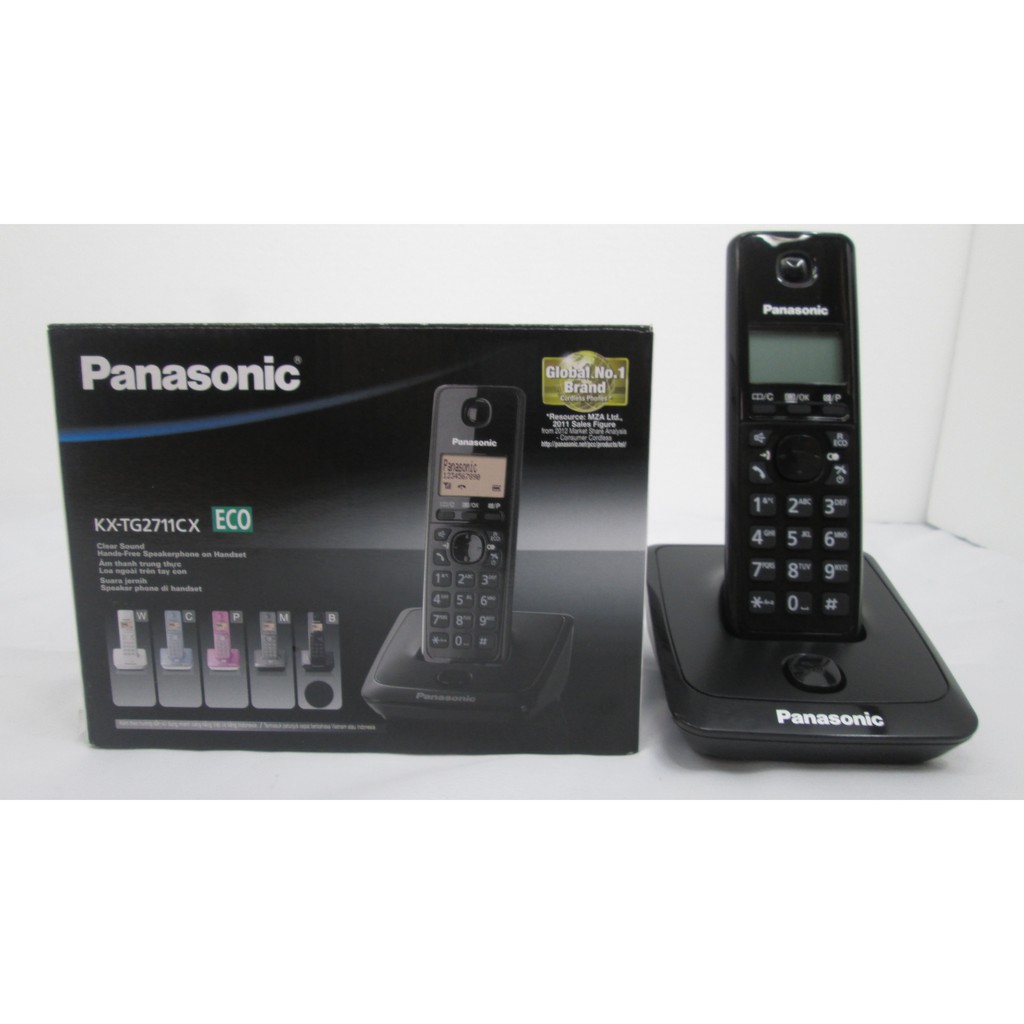 Panasonic KX-TG2711CX Hands-free speakerphone on handset | Shopee