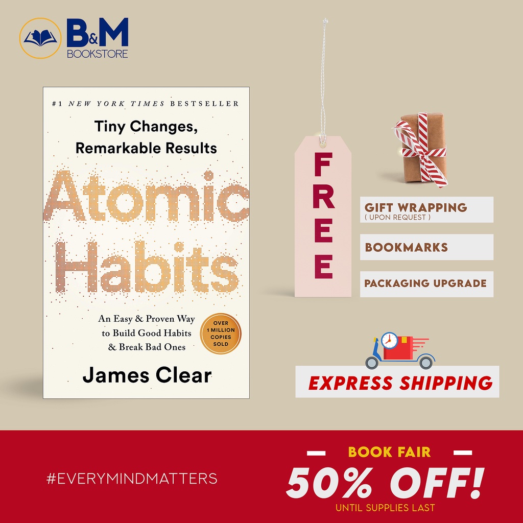 Featured image of Atomic Habits by James Clear (100% Original and Brand New) | Book | Books