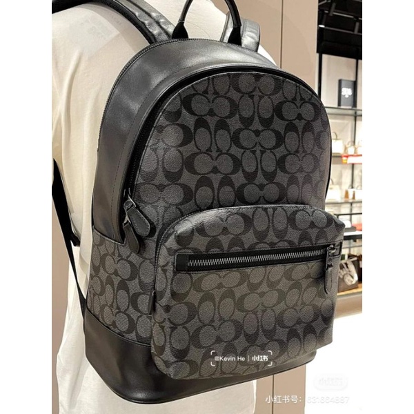 Coach West backpack in Signature Canvas | Shopee Philippines