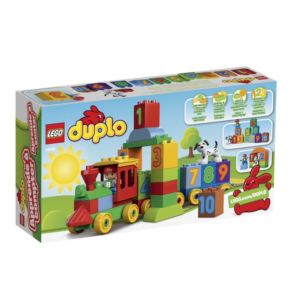 lego duplo first number train