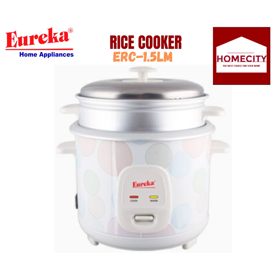 EUREKA RICE COOKER ERC1.5L/1.5LM WITH STEAMER Shopee Philippines