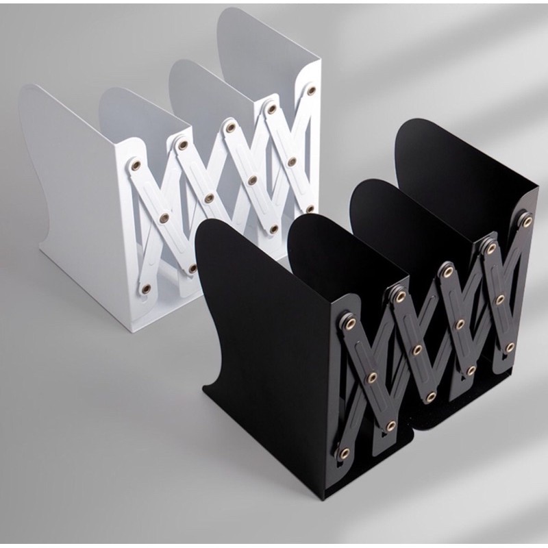 Metal Expandable Colored Book ends Book Stand Expanded Book ends