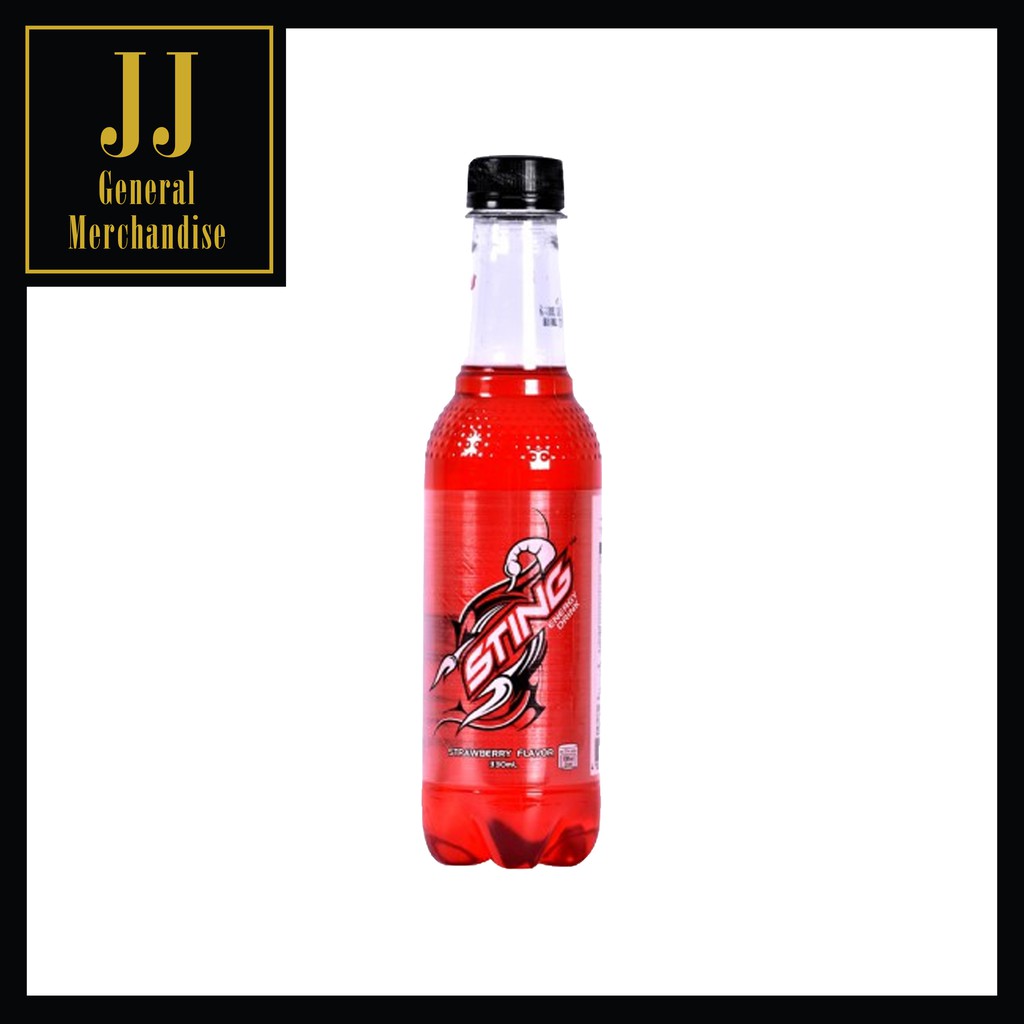 Sting Strawberry Energy Drink 330ml Shopee Philippines