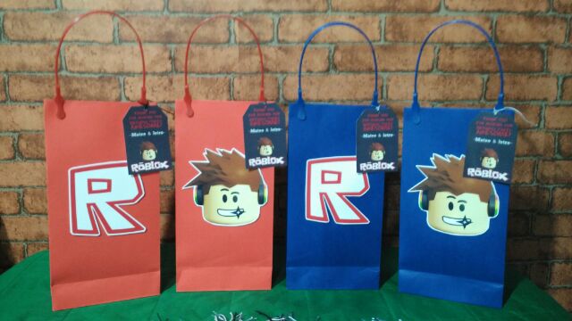 Roblox Themed Loot Bag Php35 Each Shopee Philippines - 