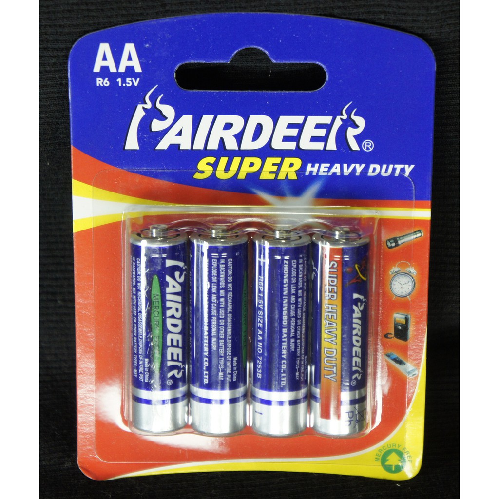 Pairdeer Alkaline Battery Aa Shopee Philippines My XXX Hot Girl