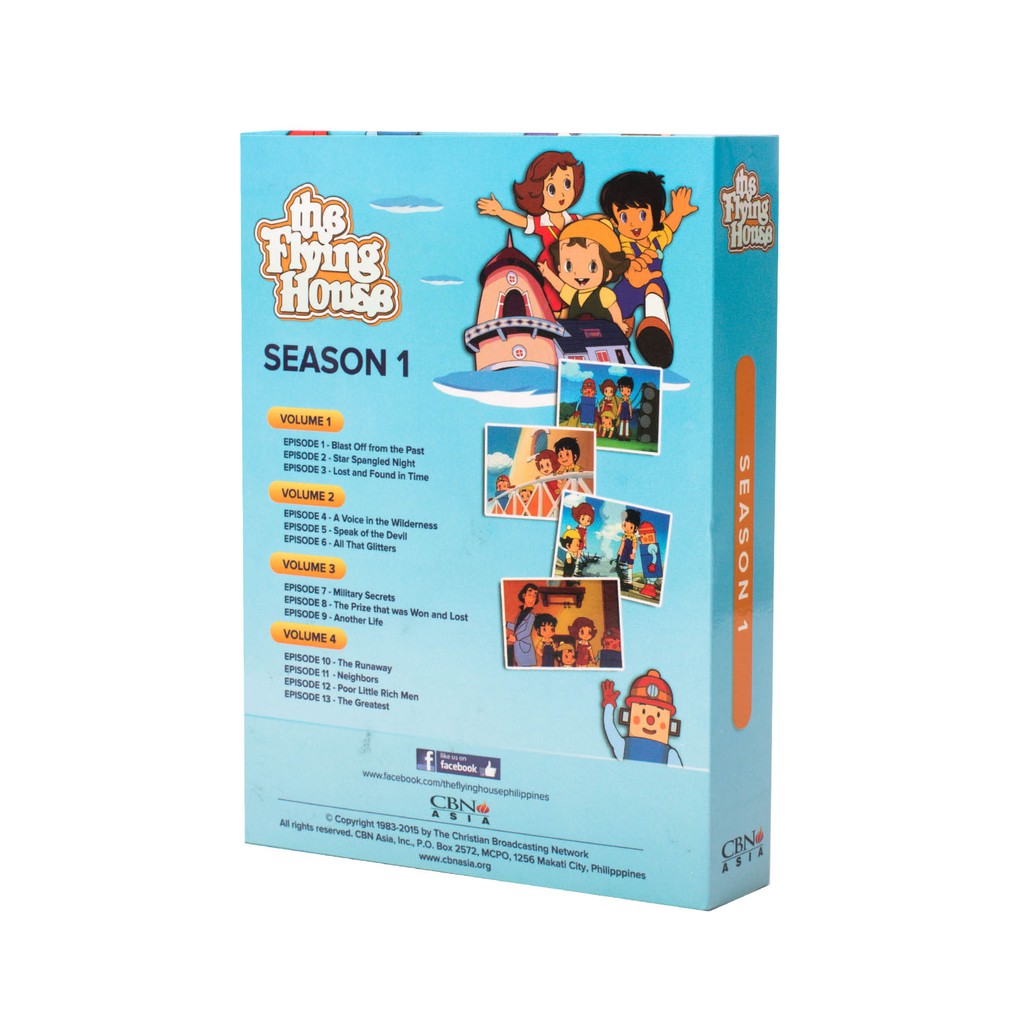 The Flying House DVD Set Season 1 (Volume 1, 2, 3 and 4) | Shopee  Philippines