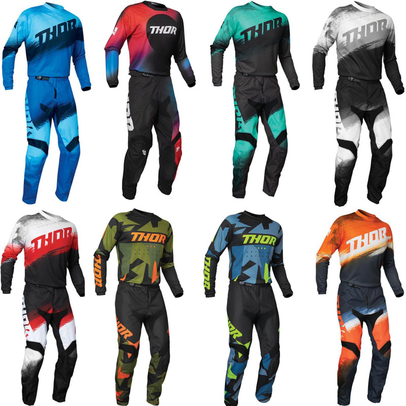 2020 Thor Off-road Motorcycle Jersey Set Motocross Mx Gear Kit Off Road ...