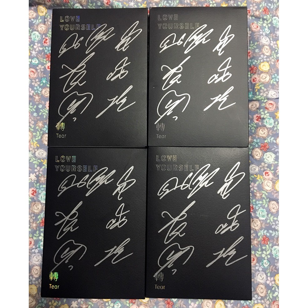 Hand Signed Bts Autographed The 3rd Album Love Yourself Tear Shopee Philippines