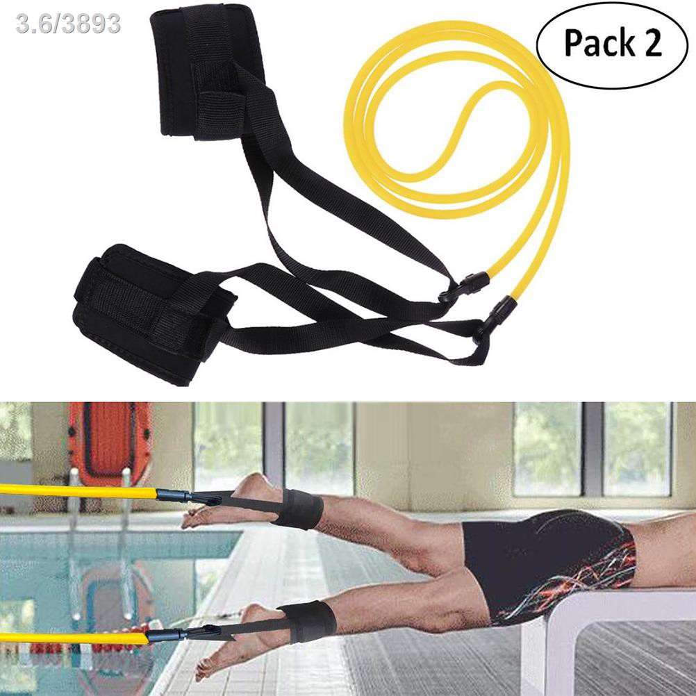 Original1 Pair Aquatic Resistance Belt Swimming Training Swim Ankle