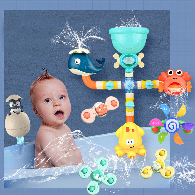 Swimming toy Baby Bathroom Toys Bathtub Pool Showering Toy Kids Bath