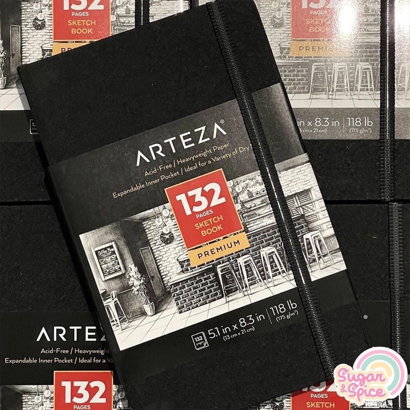 ARTEZA Hardbound Sketchbook Shopee Philippines