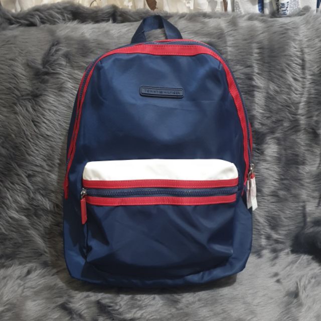 tommy hilfiger backpack navy blue