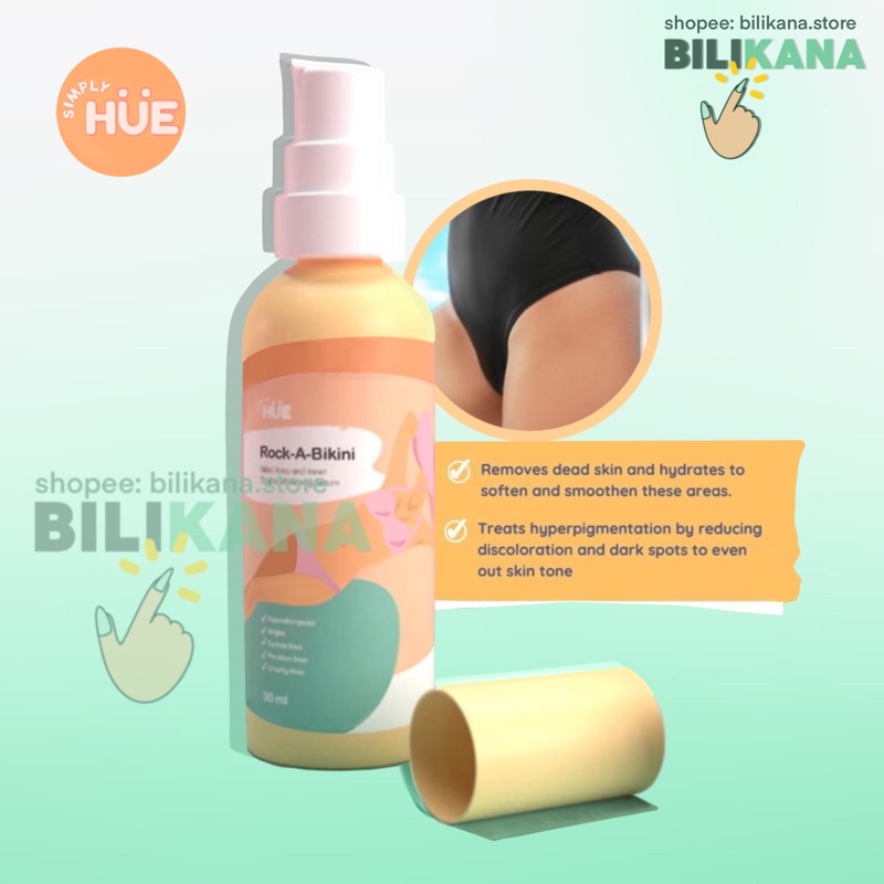 Simply Hue RockABikini Intimate Whitening Cream Bikini Area and