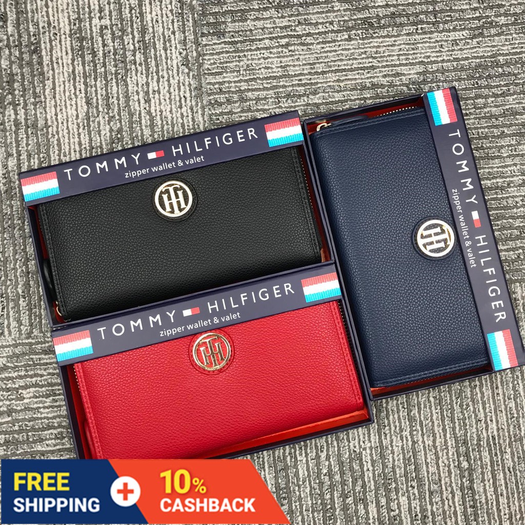 tommy hilfiger long wallet