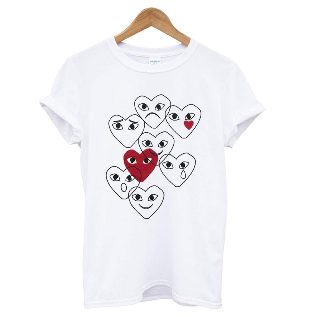 comme des garcons tee shirts