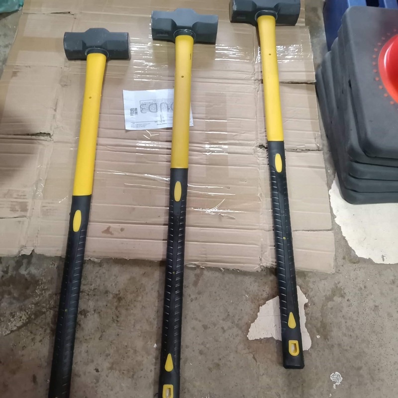 Sledgehammer with fiberglass handle sledge hammer 8lbs 10lbs 12lbs ...