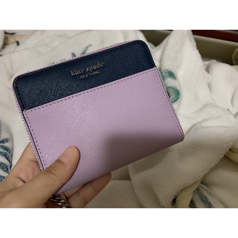 Kate Spade Zip Around Wallet | Shopee Philippines