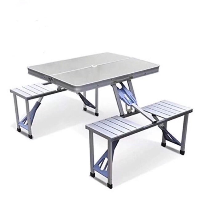 Foldable picnic table and chair 