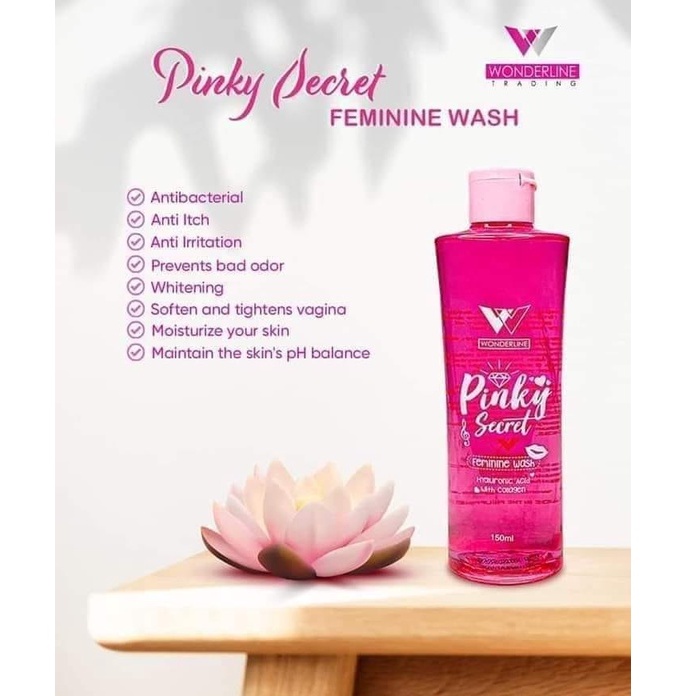 Pinky Secret Feminine Wash by Wonderline Shopee Philippines