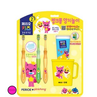 pinkfong baby shark toothbrush playset