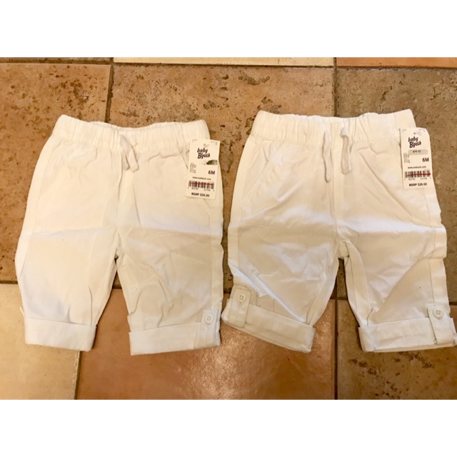 baby boy beige shorts