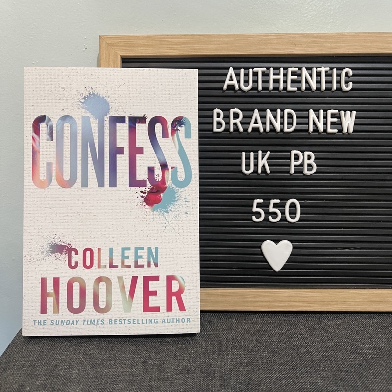 Confess By Colleen Hoover Authentic UK PAPERBACK | Shopee Philippines