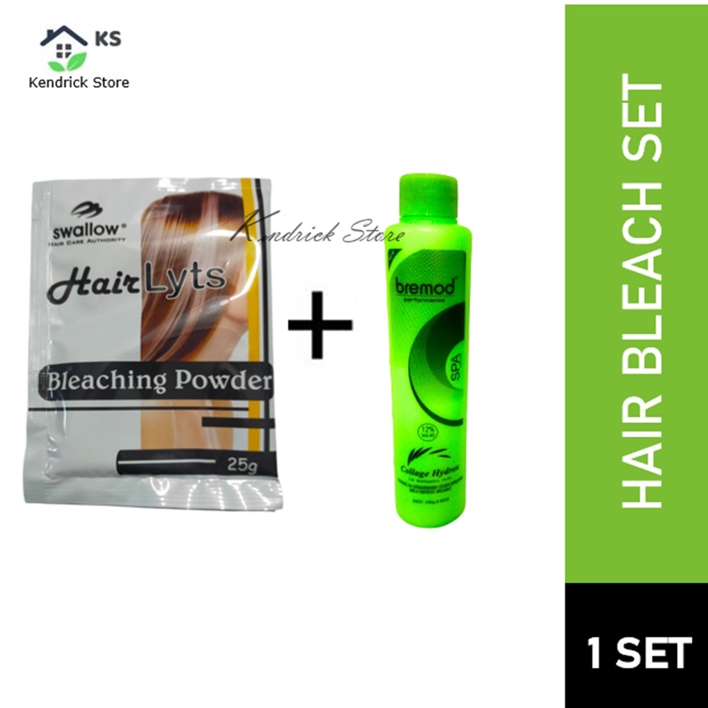 Swallow Hairlyts Hair Bleaching Set, Bleach Powder (Bleach powder