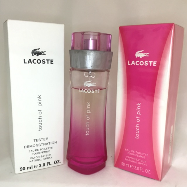 lacoste touch of pink tester