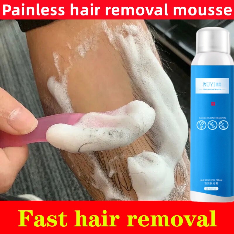 Painless hair removal spray permanent Hair Removal Cream Private Parts