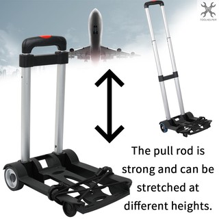 two wheel luggage cart