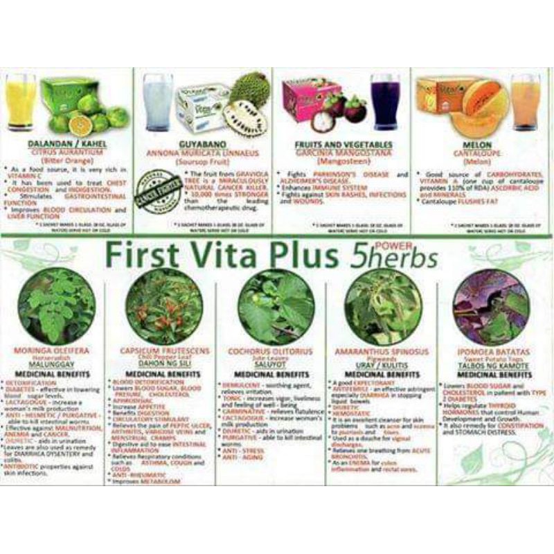 Guyabano First Vita Plus Benefits Of Guyabano Shopee Philippines