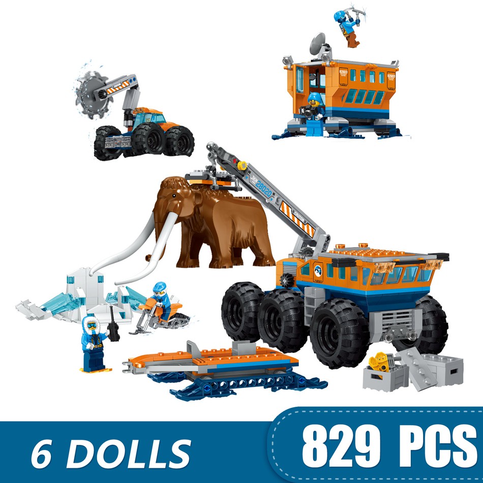 lego arctic mobile exploration base